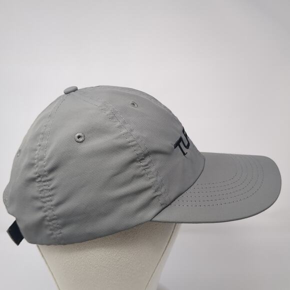Turn 11 Strapback Baseball Cap Gray One Size Adjustable Embroidered Imperial - Picture 4 of 8
